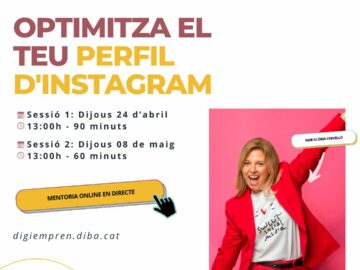 Mentoria: Optimitza el teu perfil d’Instagram